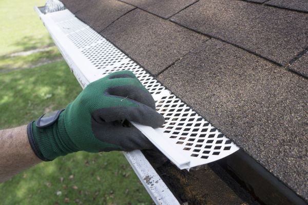Gutter Cap Installation in Monroe Township